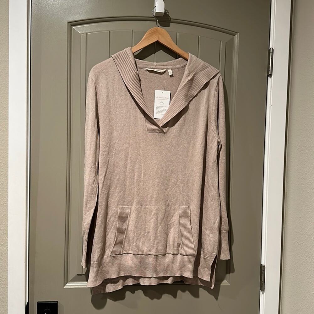 SOFT SURROUNDINGS Sweater Hoodie Tunic XL NWT
